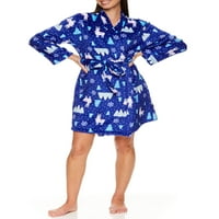 Ženski i ženski Plus plišani pidžama ogrtač za spavanje