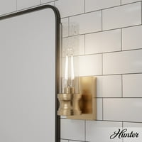 Zidna svjetiljka-zidna svjetiljka s prozirnim matiranim staklom