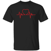 Grafička Amerika Valentinovo blagdanski kucanje srca Muška grafička majica