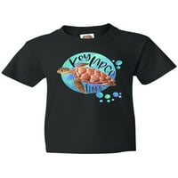 Majica za mlade iz Amerike, Florida, u kojoj pliva morska kornjača s mjehurićima