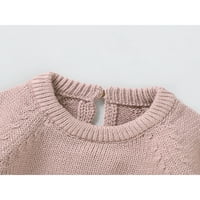 opcionalno / pleteni džemper za djevojčice, klizni kombinezon, jesensko-zimska odjeća