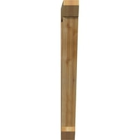 Ekena Millwork 4 W 26 d 38 h Tradicionalna sloja grubo pilane nosača, zapadnjački crveni cedar