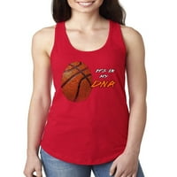 Divlji Bobbi, košarkaški otisak, to je u mom DNK, Sport, ženski dres s printom A. M., Crveni, Plus Size
