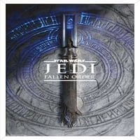 Ratovi zvijezda: Jedi Fallen order-umjetnički zidni plakat sa slomljenom ručkom, 14.725 22.375