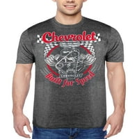 Muški Chevrolet Chevy Izgrađen za brzinu Grafička majica s kratkim rukavima
