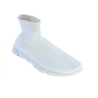 Bambusov let-01s tenisica čarapa u bijeloj boji