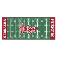 Nebraska Huskers Runner 30 x72