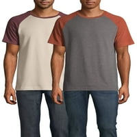 Muške majice od raglana od ramena i ramena, do veličine 5 inča