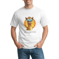 Grafičke majice smiješne majice od 180g Muške majice kratkih rukava