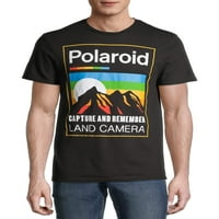 Polaroid Land kamera muške i grafičke majice velikih muškaraca