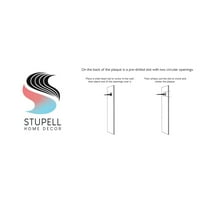 Stupell Industries tamna informativna grafikona gljiva krajobrazno slikanje bezbrojne umjetničke print zidne umjetnosti