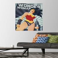 Stripovi-Čudesna žena - konstruktivistički zidni poster, 22.375 34