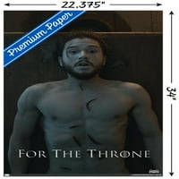 Zidni poster Game of Thrones-Jon snijeg, 22.375 34