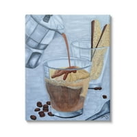 Dekadentni desert, Espresso, Hrana i piće Galerija slika na omotanom platnu tiskana zidna umjetnost