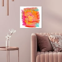 Wynwood Studio Abstract Wall Art Canvas Otisci 'New Yorker in Spring' Home Décor, 12 12