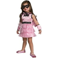 Dječji ružičasto-crni kostim Batgirl, 2 godine