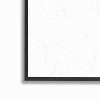 Stupell Industries smještena sova Gledajući akvarelni stil slika crno uokvirena umjetnička print zidna umjetnost, dizajn Annie Warren