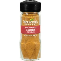 McCormick Gourmet Collection, Hot Madras Curry Powder, 1. Oz