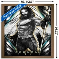 Strip film-Akvaman-grafički zidni poster, 14.725 22.375