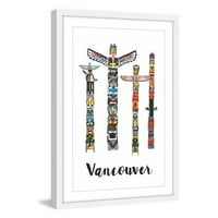 Marmont Hill Vancouver Totemi Mollie Rosner, gravura uokvirene slike