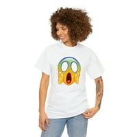 Majica s uzorkom Scream emoji majica smajlića Unise od debelog pamuka