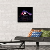 Zidni plakat Ratovi zvijezda: Saga-dvoboj svjetlucanja, 14.725 22.375