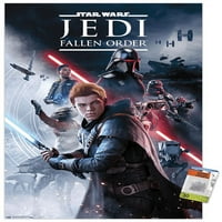 Ratovi zvijezda: Jedi Fallen order-Zidni plakat s gumbima, 22.37534