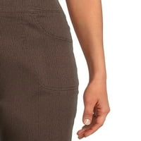 RealSize žensko rastezanje na hlačama s dva prednja džepa, dostupne u Petiteu