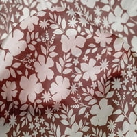 Jednobojna svilena prugasta smeđa Tkanina materijal za haljinu s azijskim mozaikom tkanina s otiskom širine dvorišta