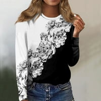 Ekskluzivna internetska ponuda u donjem rublju ležerna majica s kapuljačom, ženski ležerni modni pulover s dugim rukavima s okruglim