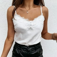 Ženski top s naramenicama seksi prsluk bez rukava labavi kamizol casual prsluk bluza rasprodaja promocija