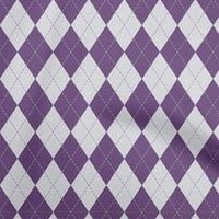 Jednobojna pamučna tkanina od Batista u ljubičastoj boji od Argaila za šivanje tiskane zanatske tkanine široke jarde