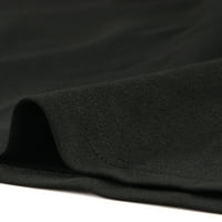 Jedinstvene ponude ženskog kravata za vrat ruffled mrežica dugih rukava mini haljina
