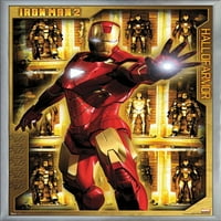 Kinematografski svemir-Iron Man-plakat na zidu dvorane oklopa, 22.375 34