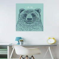 Rachel Colduell - zidni plakat medvjeda sviđaš mi se, 22.375 34