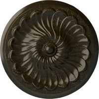 Stolarija od 1 do 4 do 1 do 4 do cvjetnog spiralnog stropnog medaljona, ručno oslikano kameno ognjište do 1