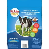 Kibbles 'n Bits Originalni ukusni goveđi i pileći okusi suha hrana za pse, 8 kilograma