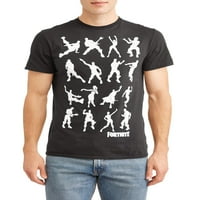 Fortnite Muška i Veliki muški plesni plesni grafička majica