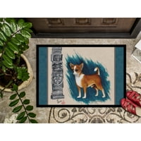 1011 Chihuahua Totem tepih za vrata, prostirka za dom ili na otvorenom, prostirka za dobrodošlicu 24 sata 36 vata