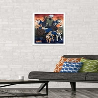 Zidni poster Naruto Shippuden-Kakashi Ninja goniči, uokviren 14.725 22.375